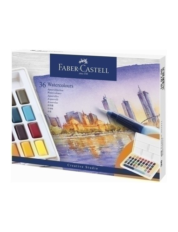 Acuarelas Faber Castell Creative E/36