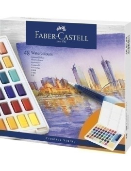 Acuarelas Faber Castell Creative E/48