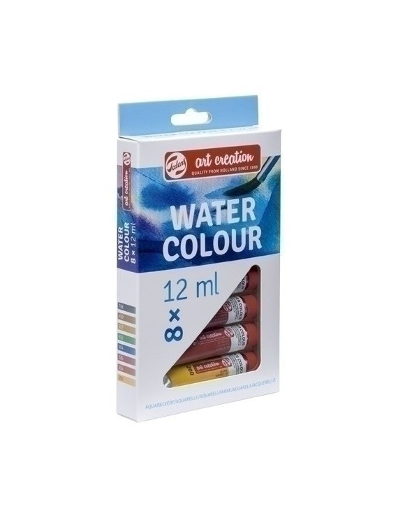 Acuarelas Talens 12 Ml Estuche 8