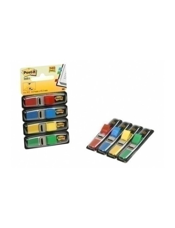 Taco Bande Post-It 1/2" 4X35 Pack De 4