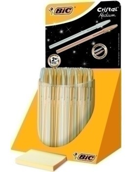 Bolig.Bic Cristal Oro Y Plata Exposit.40