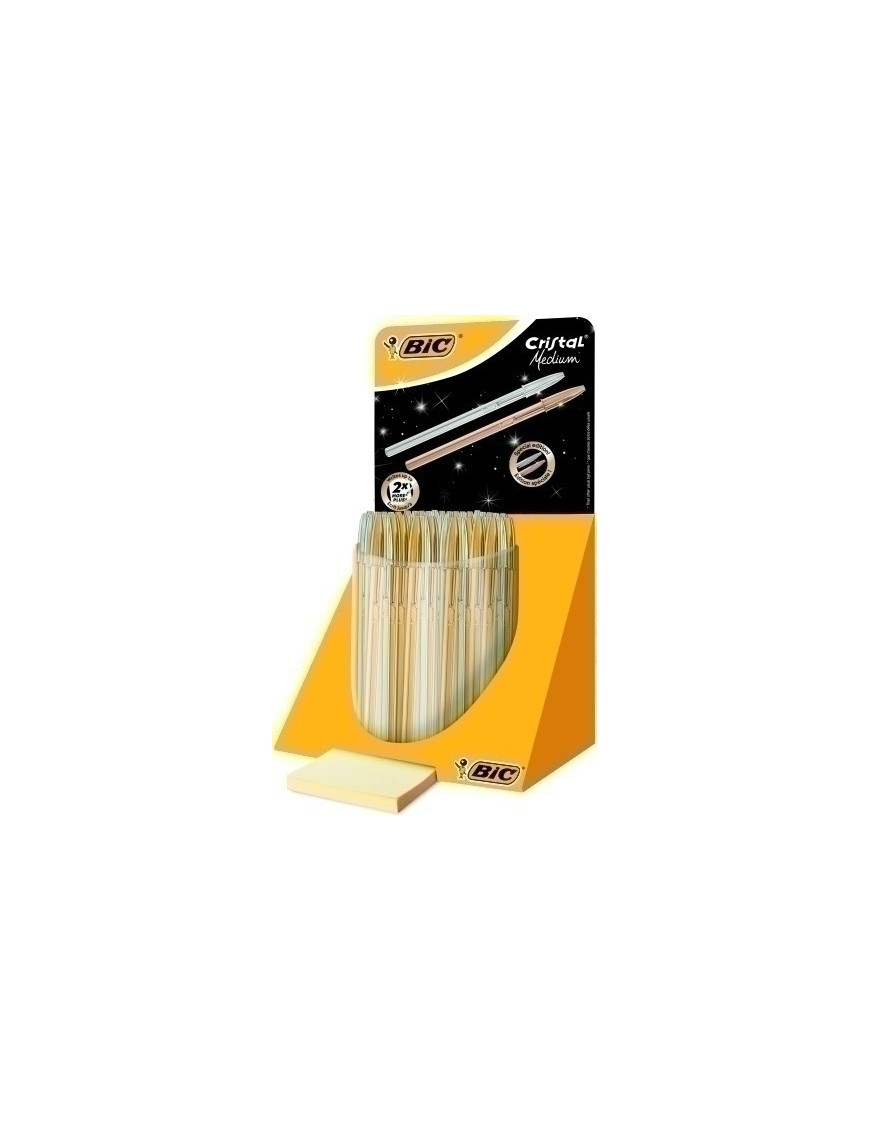 Bolig.Bic Cristal Oro Y Plata Exposit.40