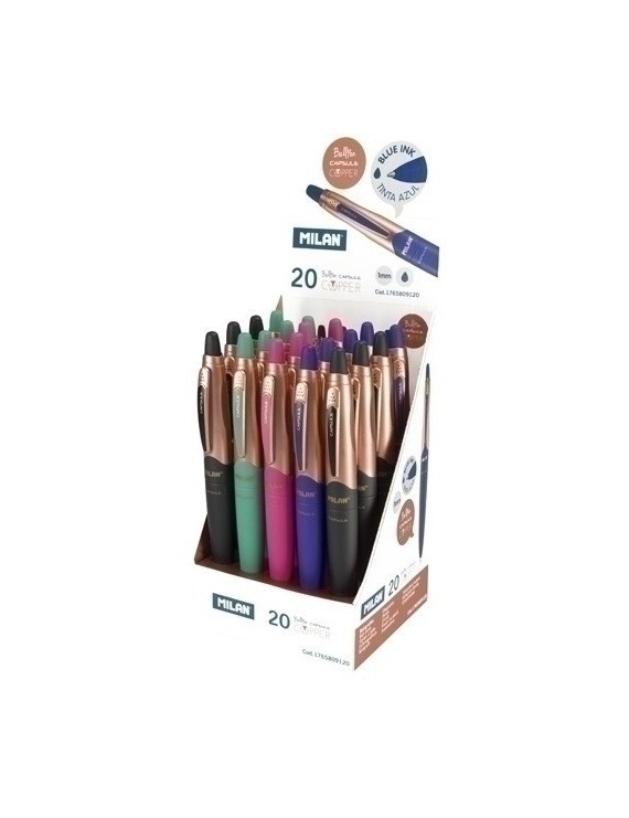 Bolig.Milan Capsule Ballpen Copper Ex.20