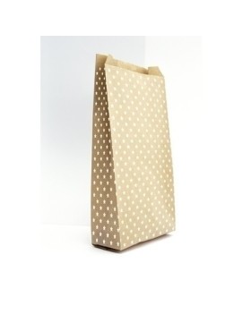 Bolsa Papel Kraft  15X31 Estrellas P/50