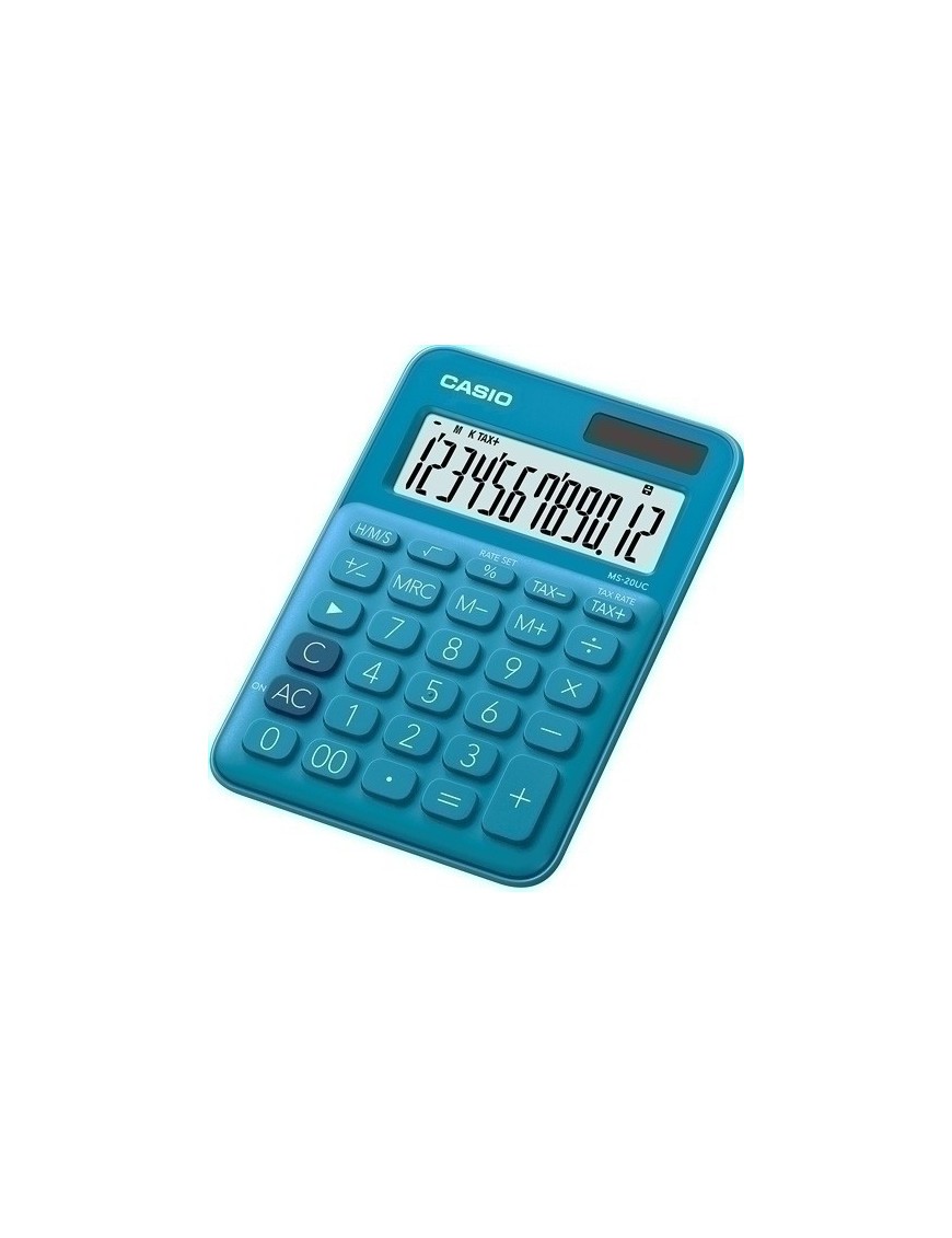 Calculadora Mesa Casio 12 Dig.  Ms-20 Az