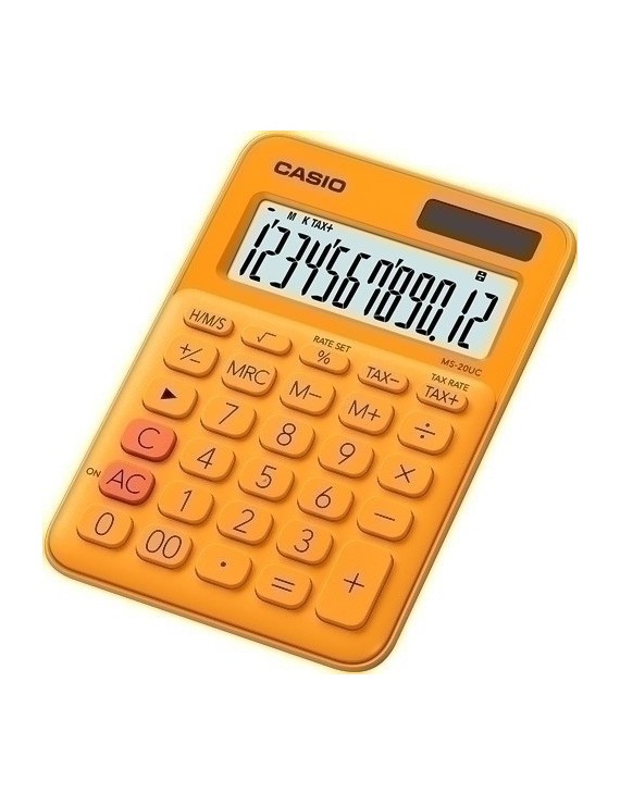 Calculadora Mesa Casio 12 Dig.  Ms-20 Nj