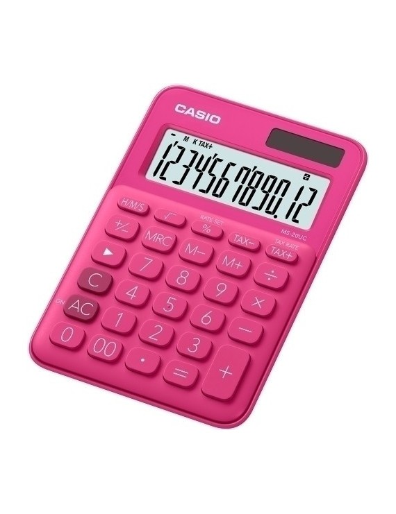 Calculadora Mesa Casio 12 Dig.  Ms-20 Rj