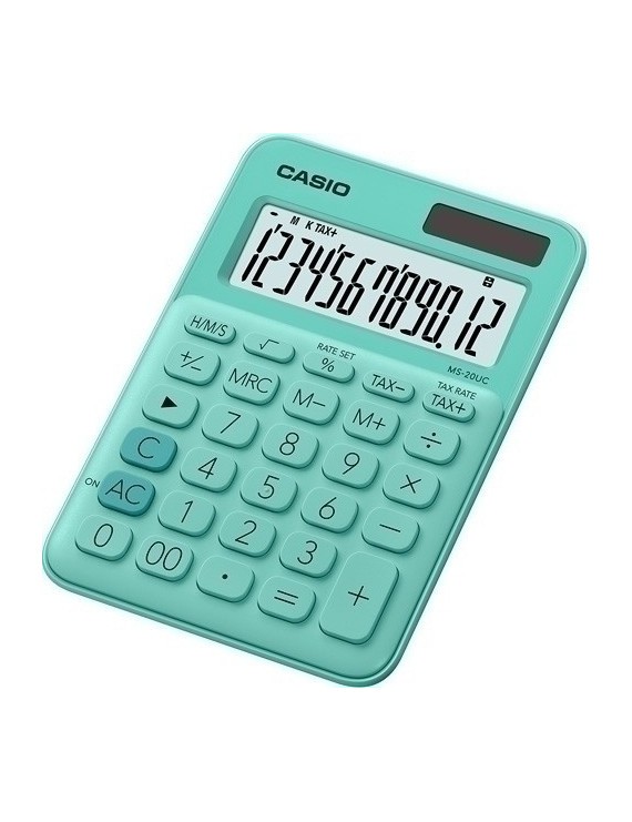 Calculadora Mesa Casio 12 Dig.  Ms-20 Vd