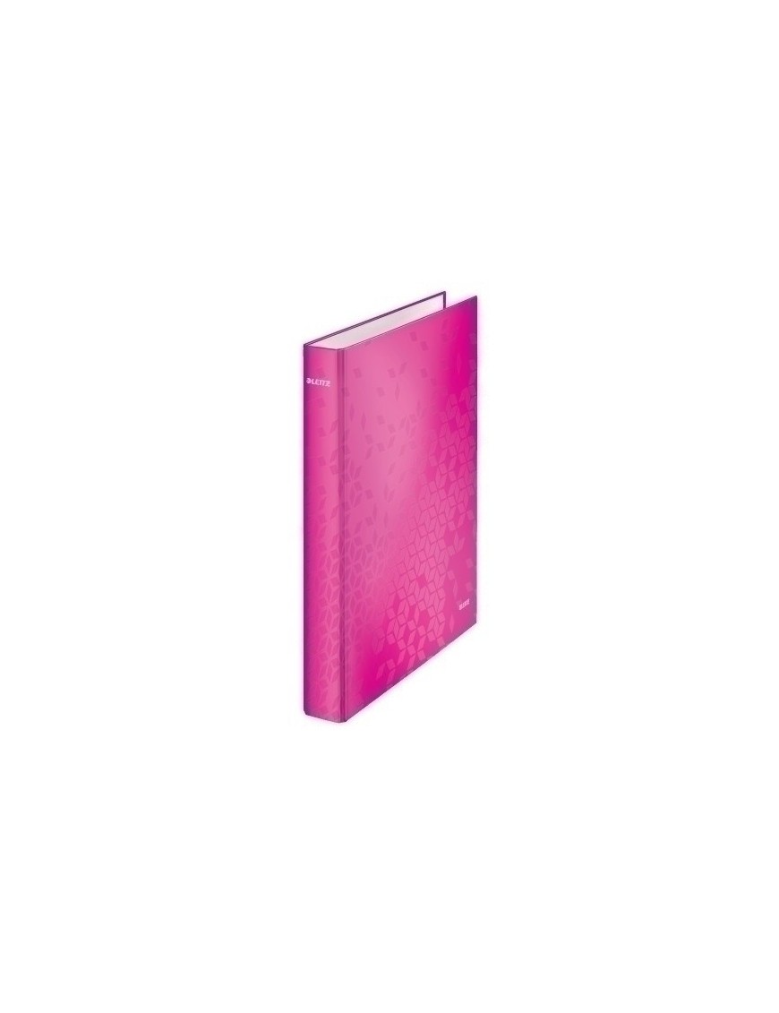 Carpeta Leitz Cart.A4 2 An.25 Fucsia