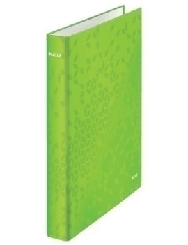 Carpeta Leitz Cart.A4 2 An.25 Verde