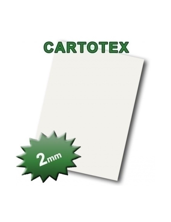 Carton Prec. Cartotex 50X70 2 Mm Blanco