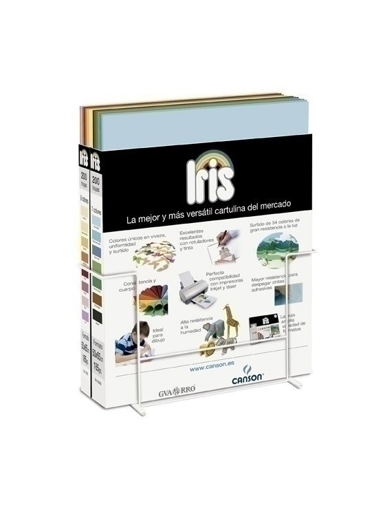 Cartulina 50X65 Iris Cj.2X200 Sin Soport