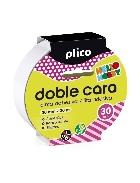 Cinta Doble Cara Plico 20X30