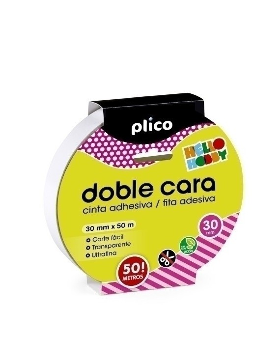 Cinta Adhesiva Doble Cara Plico 30X50