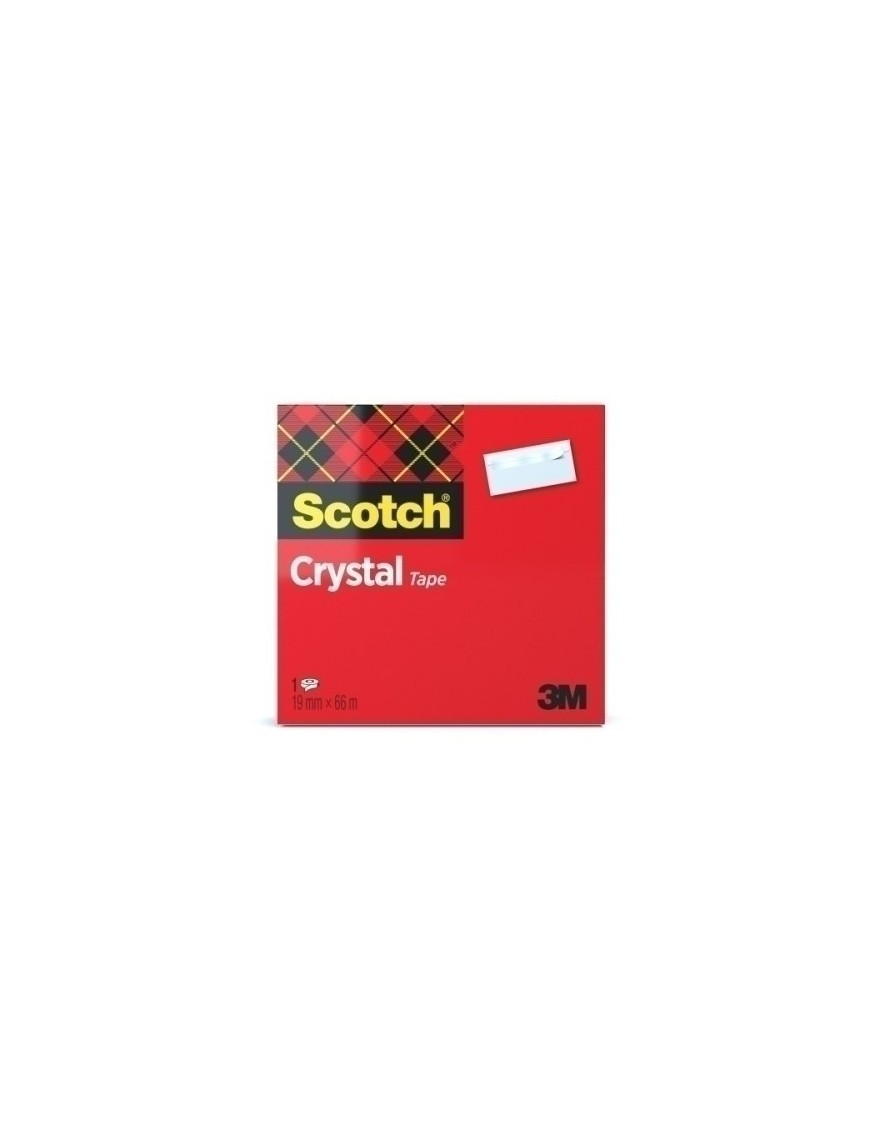 Cinta Adhesiva Scotch Cryst.66X19