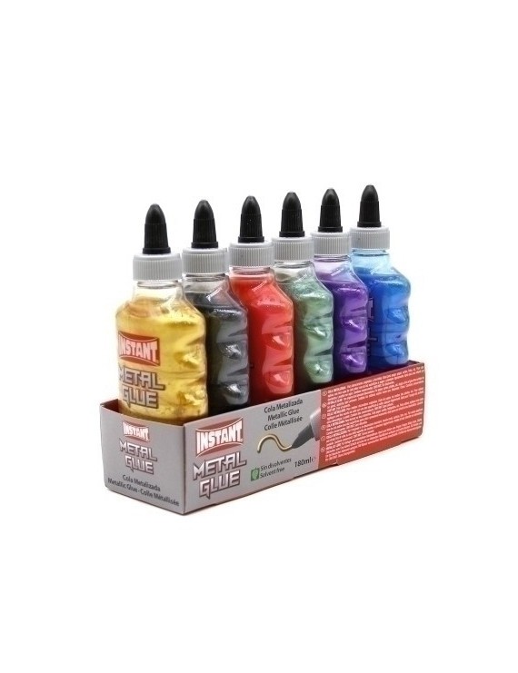 Cola Metal Glue Color Instant 180Ml E.6