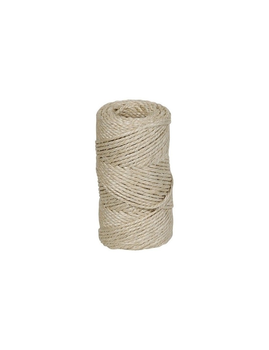 Cordel Sisal Pita 3 Cabos Blanco