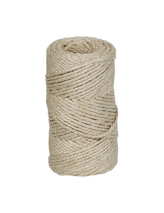 Cordel Sisal Pita 3 Cabos Blanco