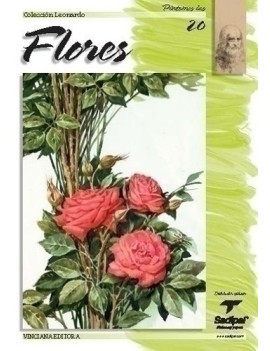 Cuaderno Leonardo 20 Flores