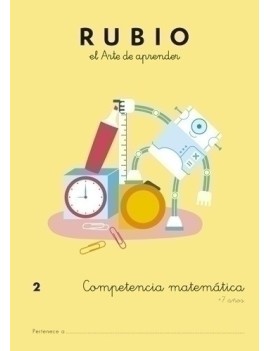 Cuaderno Rubio A4 Comp.Matematicas 2