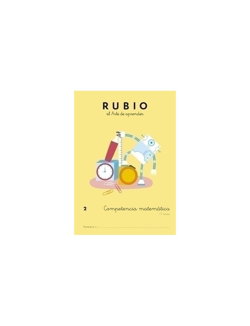 Cuaderno Rubio A4 Comp.Matematicas 2