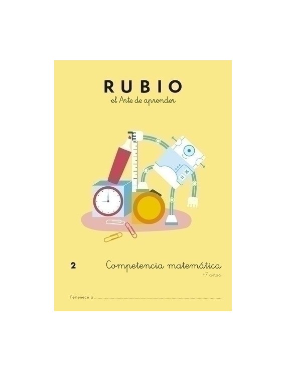 Cuaderno Rubio A4 Comp.Matematicas 2