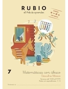 Cuaderno Rubio A4 Matematicas Abaco 7