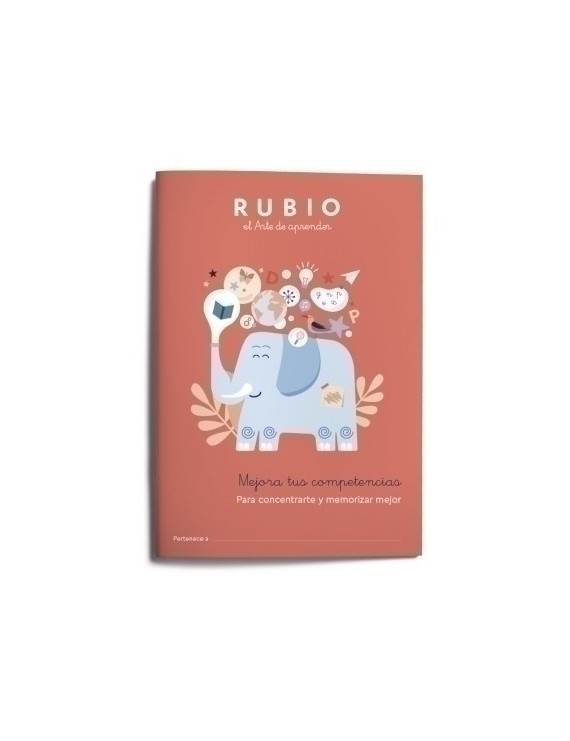 Cuaderno Rubio A4 Concentrarse Y Memoriz