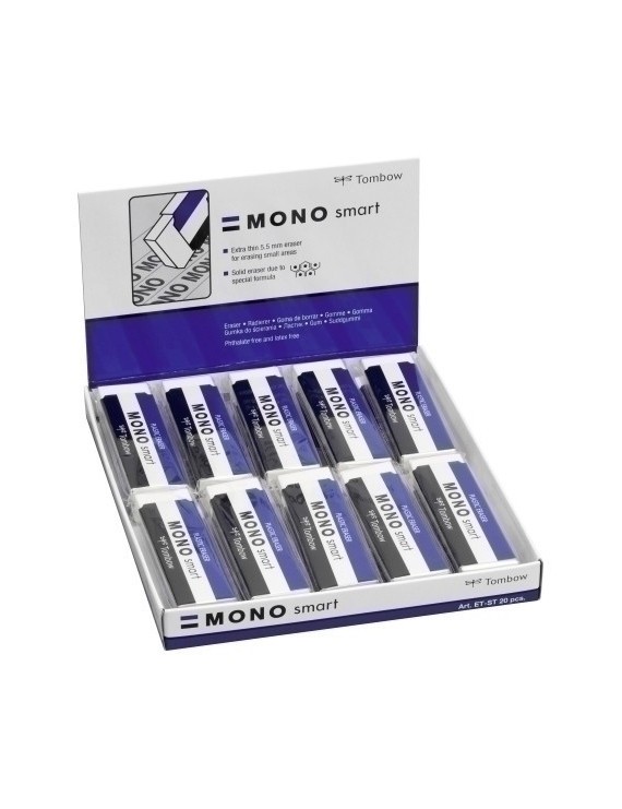 Goma Tombow Mono Smart Caja De 20