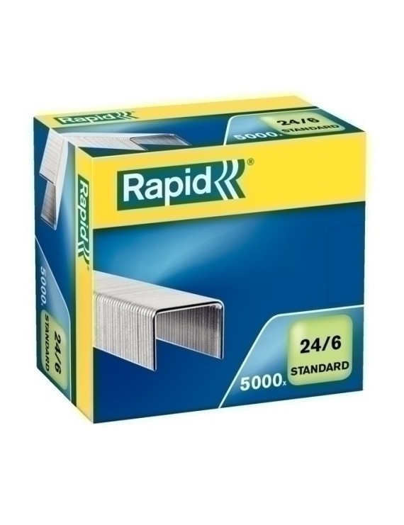 Grapas Rapid Standard 24/6 Galv.Cj.5000