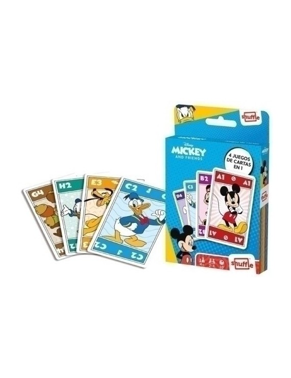 Juego Cartamundi Shuffle Mickey&Friends