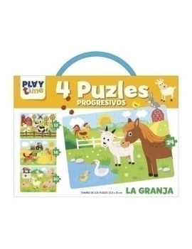 Jgo.Imagiland Playtime Puzles La Granja