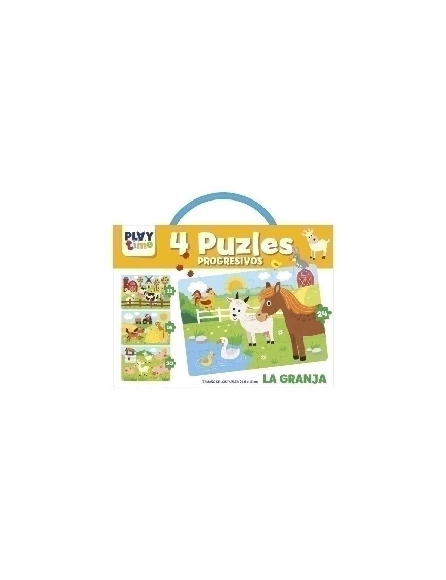 Jgo.Imagiland Playtime Puzles La Granja