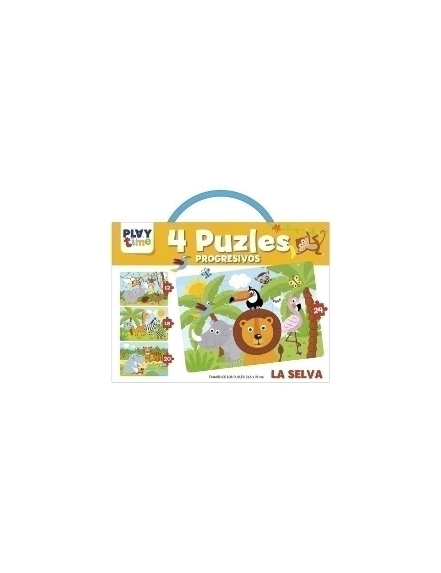 Jgo.Imagiland Playtime Puzles La Selva