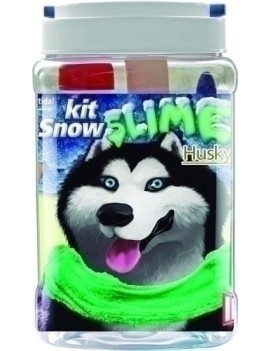 Juego Instant Slime Kit Snow Snow Husky
