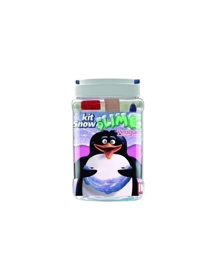 Juego Instant Slime Kit Snow Snow Pingui