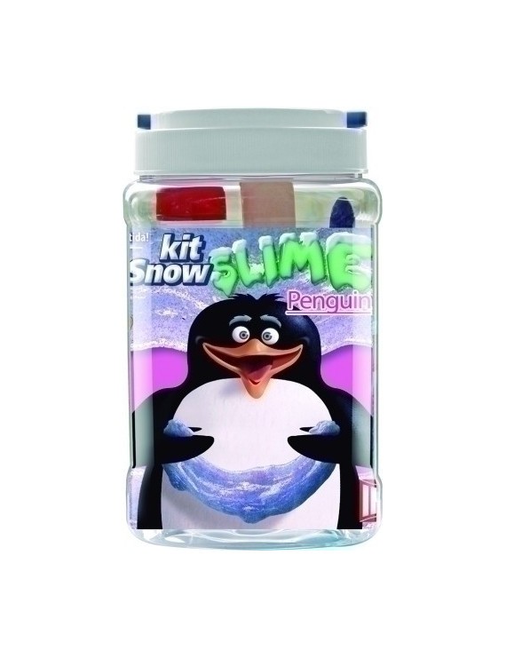 Juego Instant Slime Kit Snow Snow Pingui