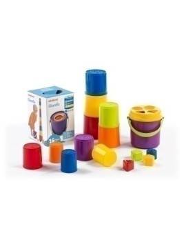 Juego Giantte: Cubo+ Vasitos Apilables