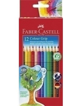 Lapices Aclb.Faber Colour Grip Est.12