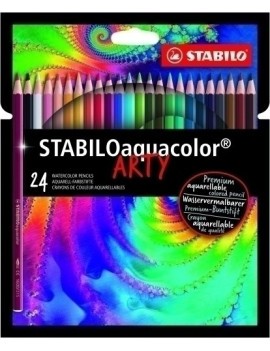 Lapices Aclb.Stabilo Aquacolor E.24