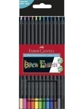 Lapices Color Faber Castell Black Est.12