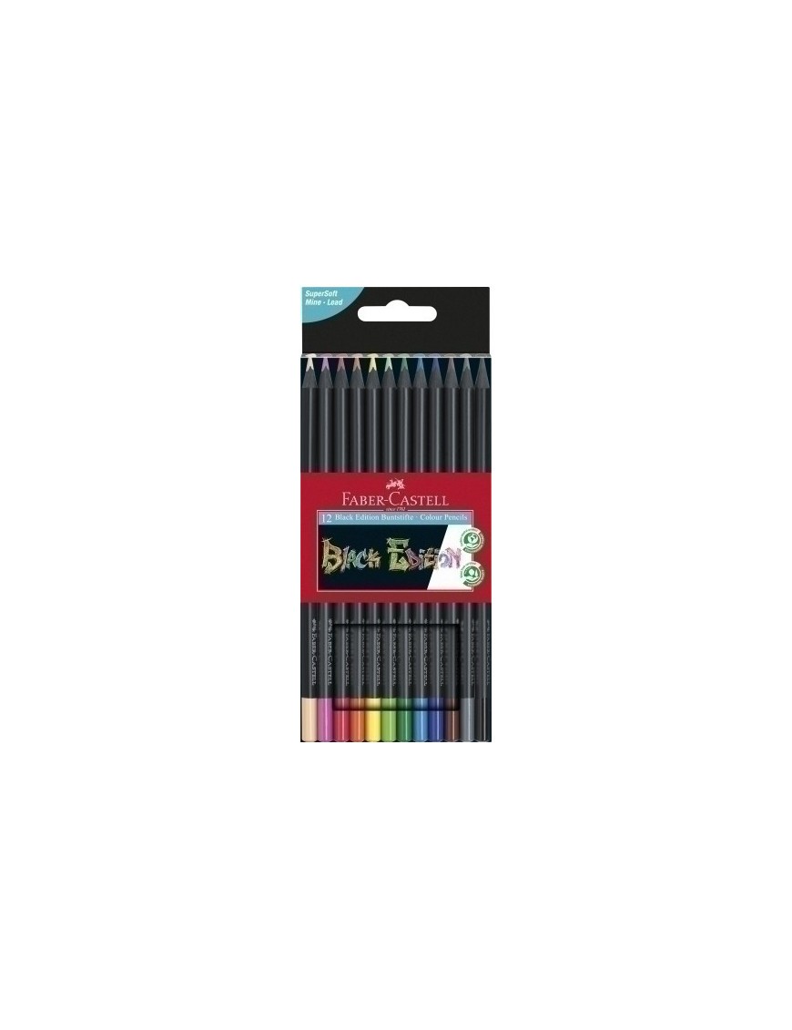 Lapices Color Faber Castell Black Est.12