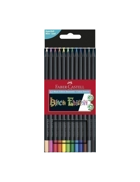 Lapices Color Faber Castell Black Est.12