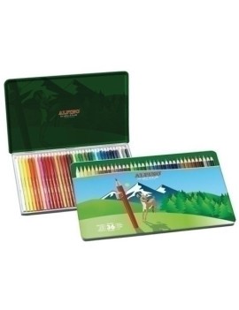 Lapices Color Alpino  Lg. Est.Met.36