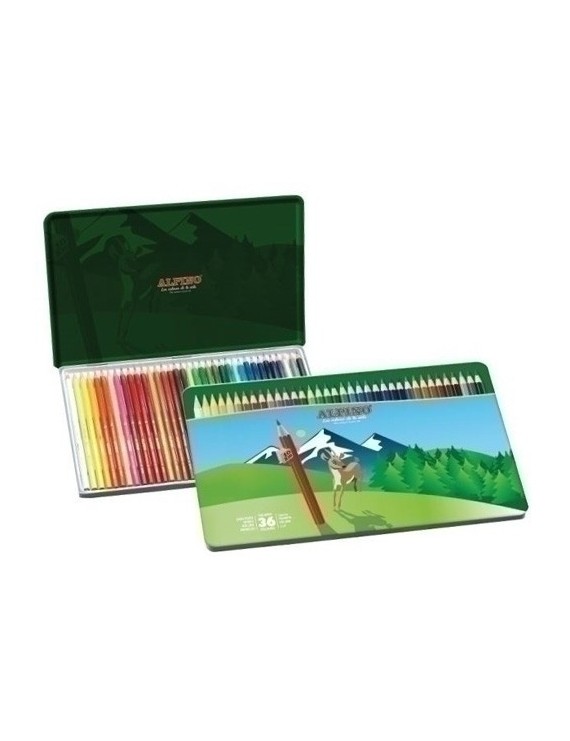 Lapices Color Alpino  Lg. Est.Met.36