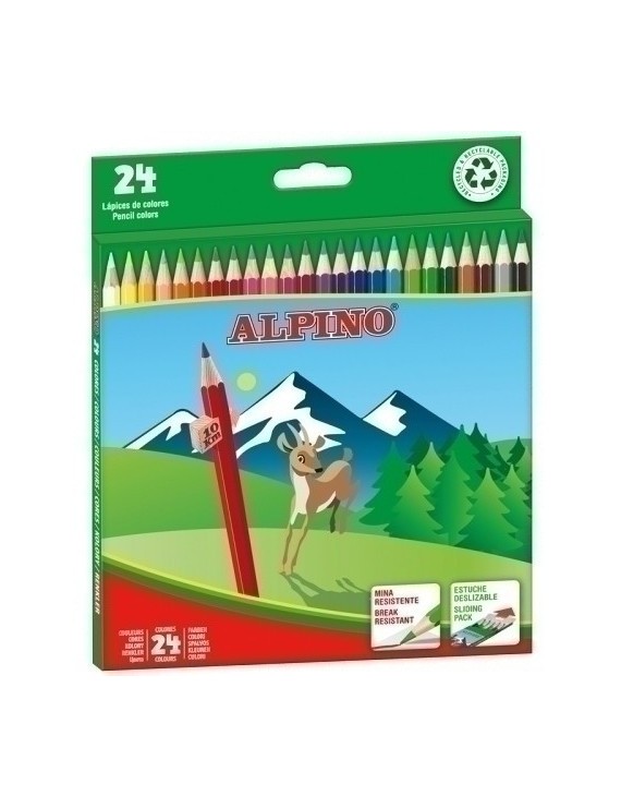 Lapices Color Alpino  Lg. Est.24