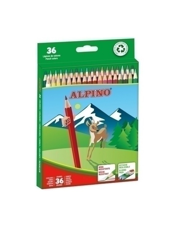 Lapices Color Alpino  Lg. Est.36