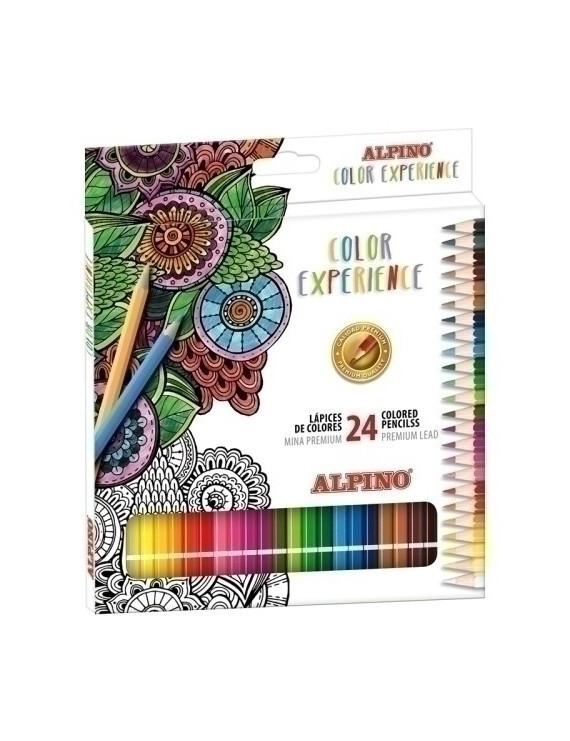 Lapices Color Alpino Exp.Mandala C/24