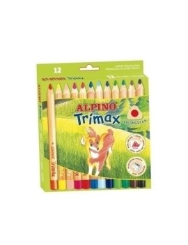 Lapices Color Alpino Trimax Est.12 C/Af