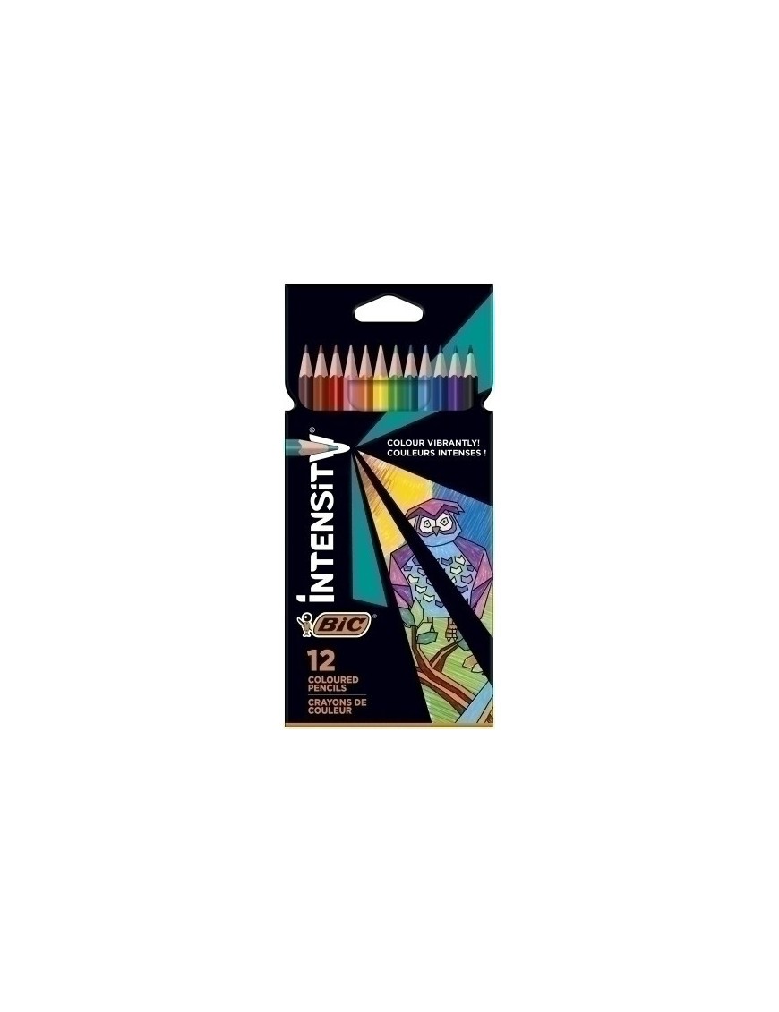 Lapices Color Bic Intensity Up B/12
